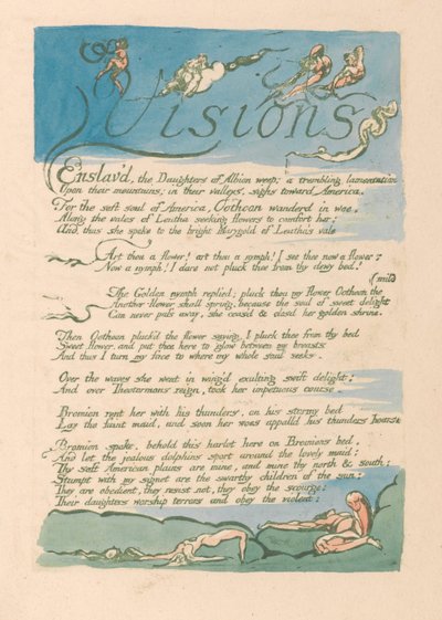 Visioni delle Figlie di Albion, Tavola 4, Visioni da William Blake